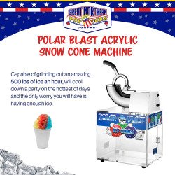 Snowcone203 1676056340 Polar Blast Snow Cone Maker